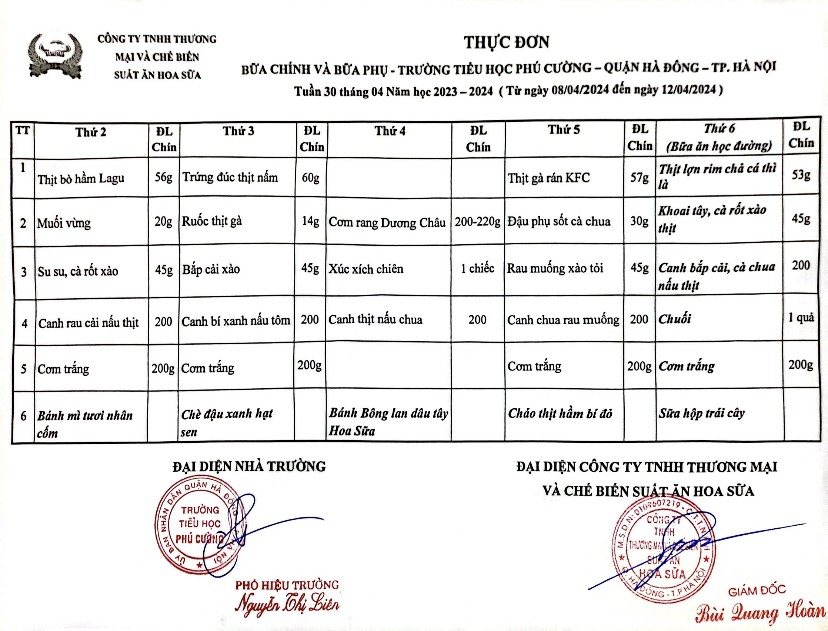 tuần 30